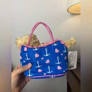 Douglas Sassy Kidz Fashion Christine Clarke doggy purse plushstuffed animal BNWT